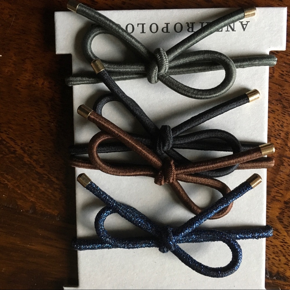 Anthropology hair ties\bands